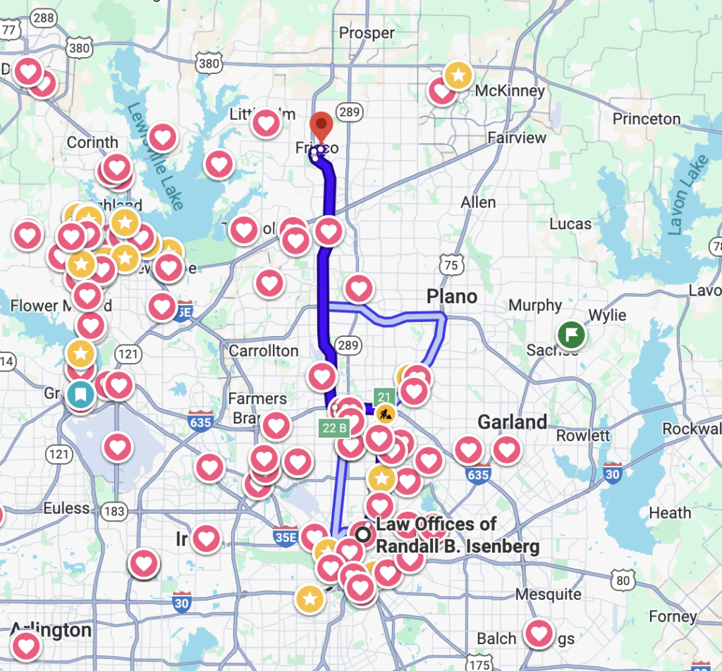 Did You Know That DWIDallas.com Represents Clients in Frisco and Nearby Cities?